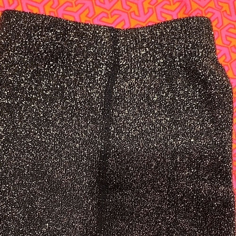 Gymboree Black Tight with Gold Sparkle 3-4y